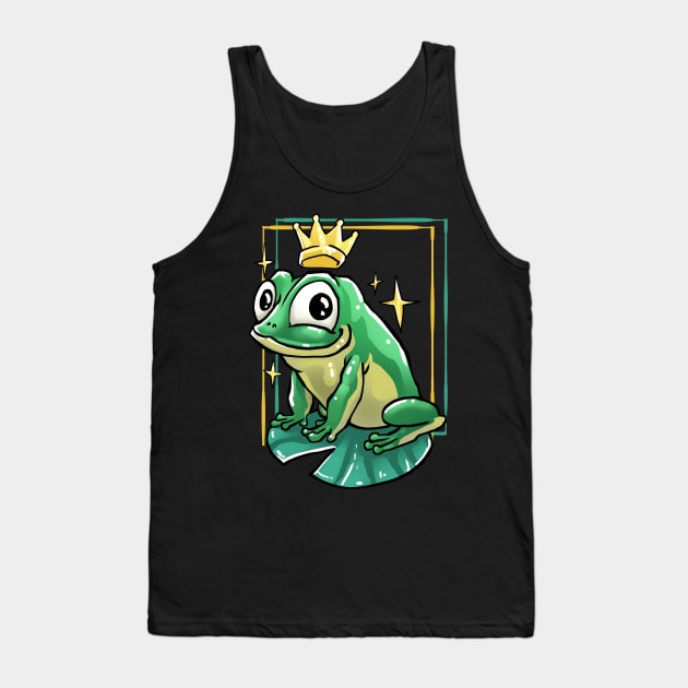 frog prince Tank Top by Crow Creations